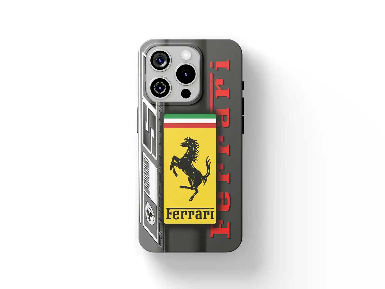 Ferrari Étui Silicone Smartphone Design Robuste Stylé